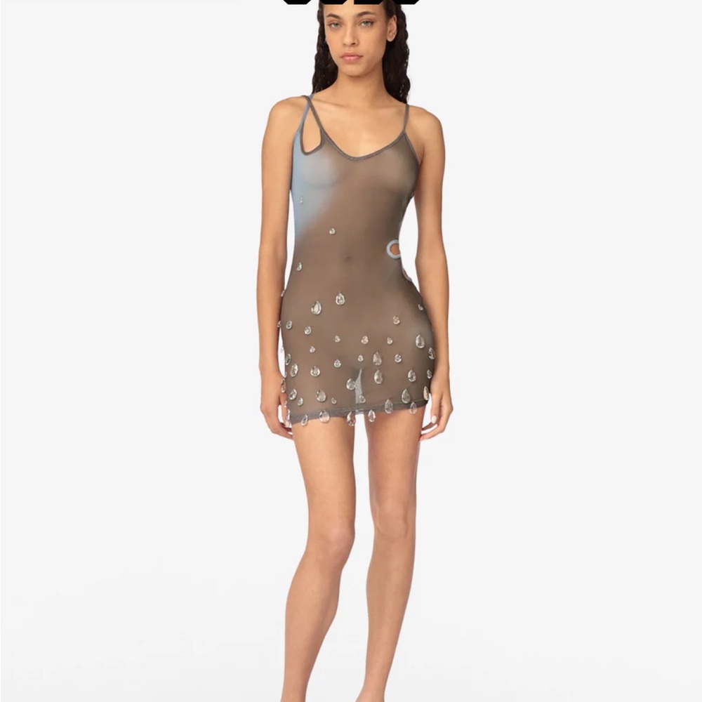 GCDS SITA DROPS DRESS